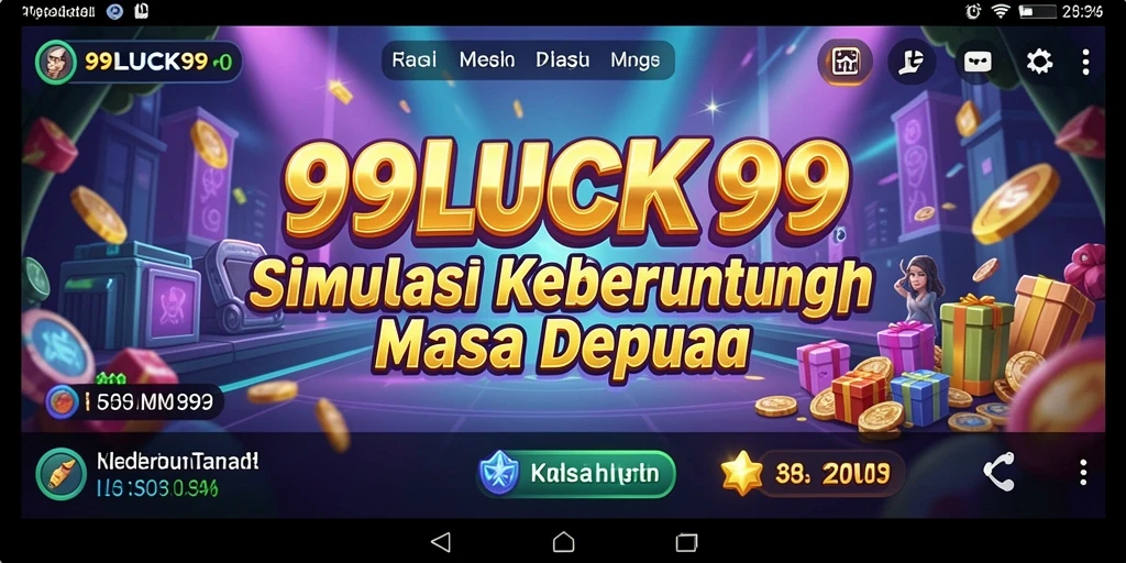 Tangkapan layar utama gameplay <strong>99LUCK99</strong> yang menunjukkan simulasi menarik.