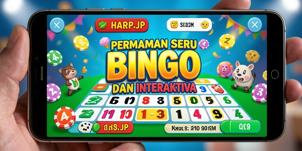 Tampilan gameplay seru dan interaktif di HARAPJP.