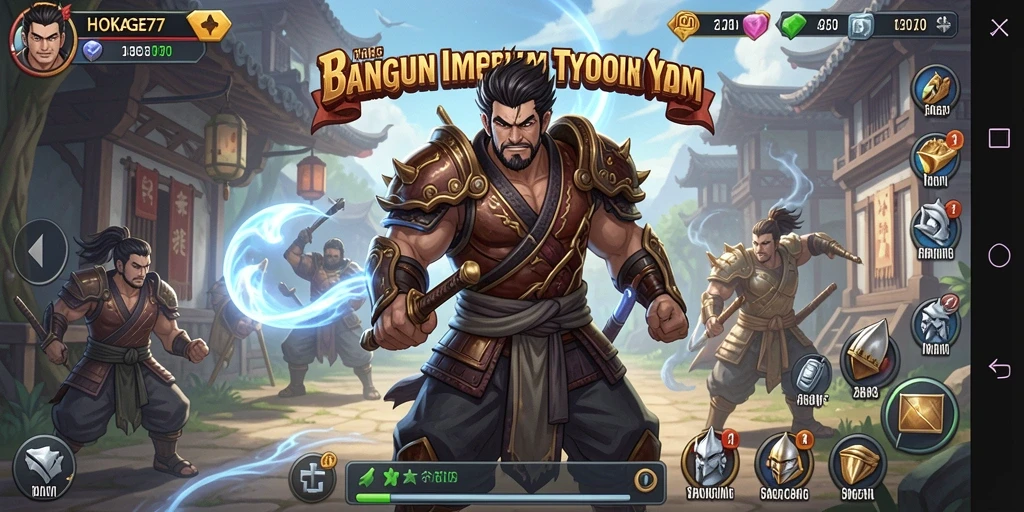 Tampilan gameplay HOKAGE77 yang menarik dan penuh tantangan.