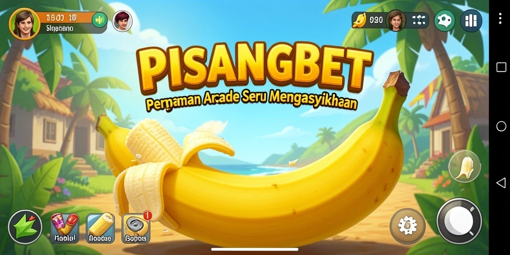 Tampilan gameplay PISANGBET yang menarik dan penuh warna.
