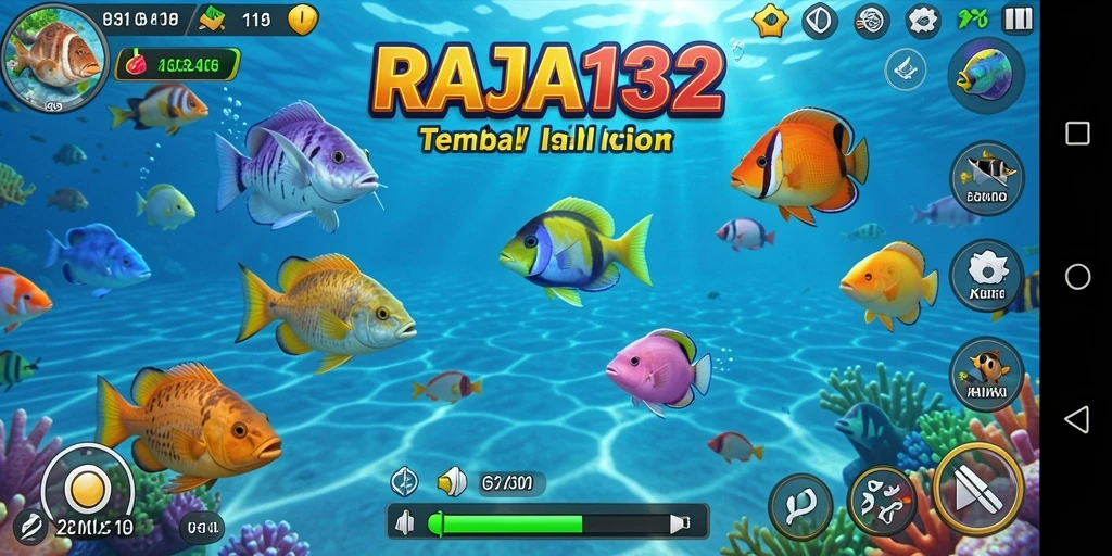 Gameplay seru menembak ikan di RAJA132.