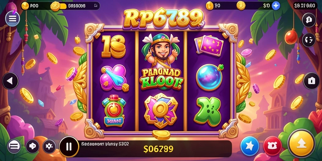 Tampilan gameplay menawan dari RP6789 saat bermain Slot.